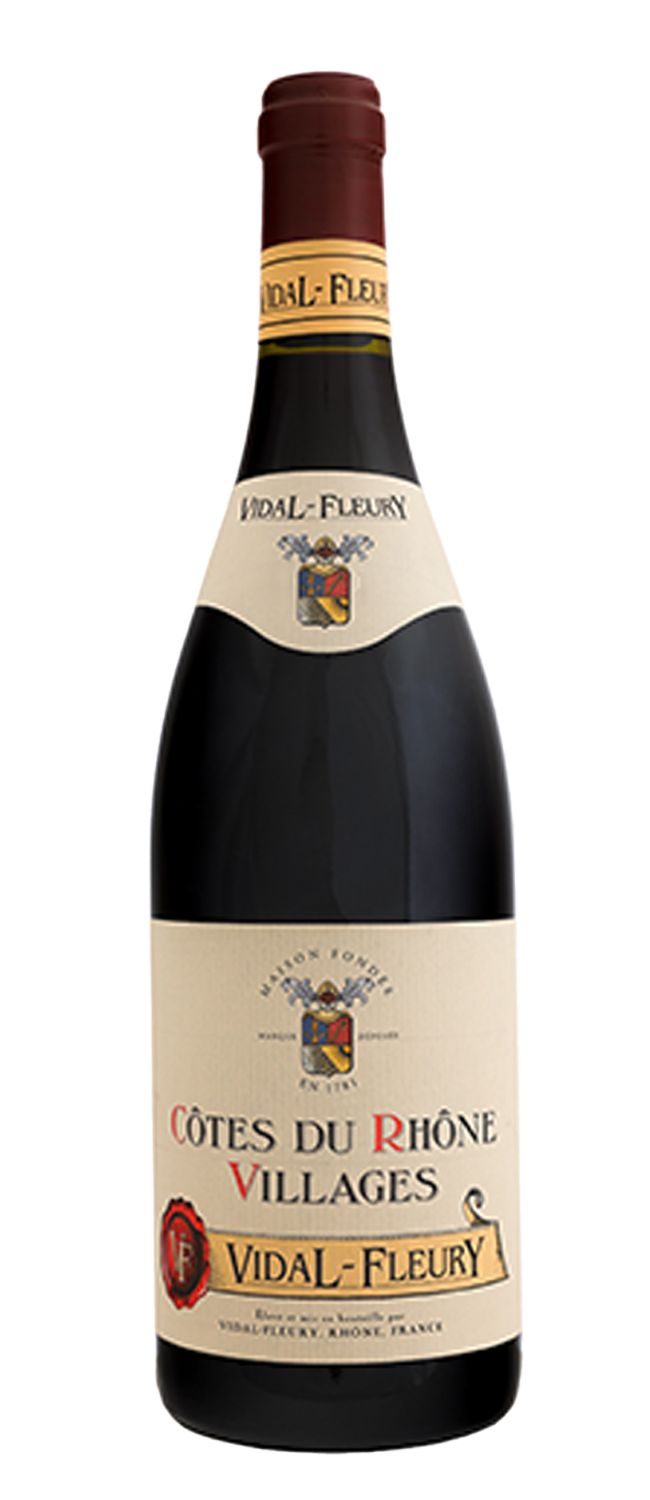 Køb 2019 Côtes-du-Rhône Villages Vidal-Fleury i dag | Philipson Wine | Rotweine